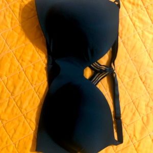 Black bra, never worn, cute racer back straps.